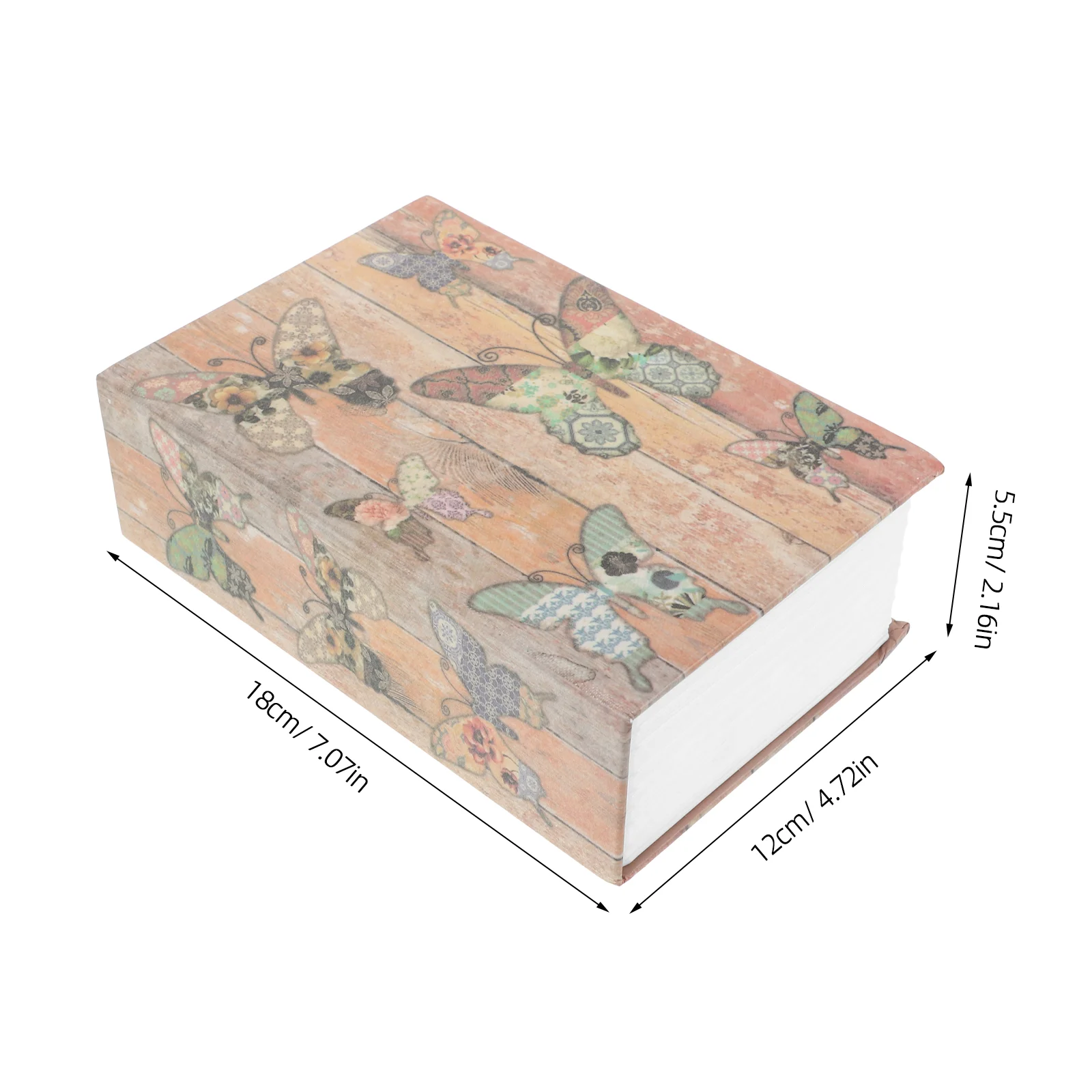 Password Storage Box Money Bank False Bool Model Hidden Compartment Items Piggy Safe with Lock Coin Book Household