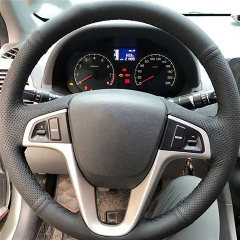 Reliable-Left+ Right Steering Wheel Switch Button For Solaris Accent For Solara 2011-2015 967000U000 96700-0U050 Audio C