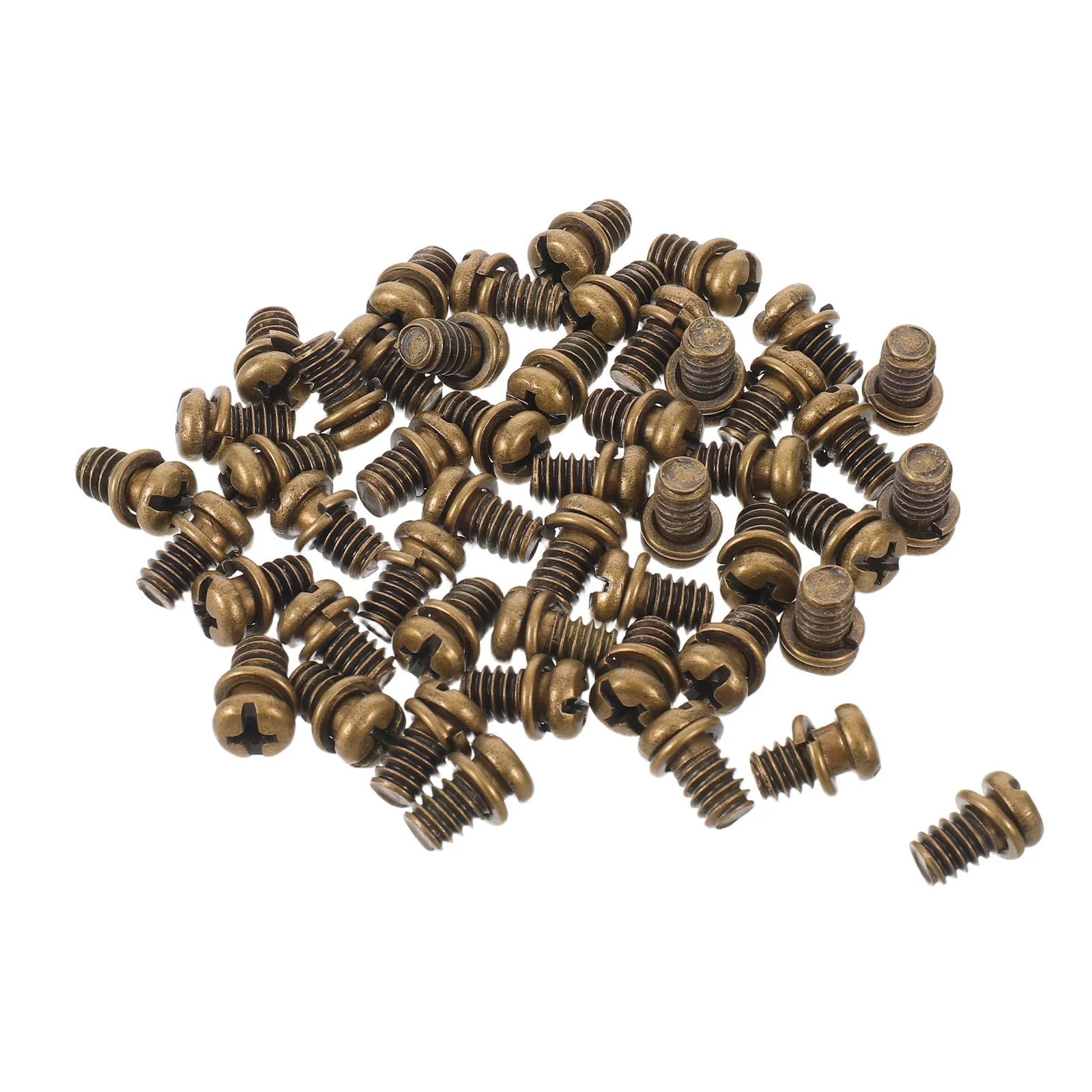 50 Pcs Ceiling Fan Blade Screws Blades Hardware Arm Fasteners Brass Replacement