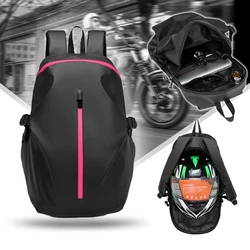 MJMOTO Classic Big Capacity Multifunctional Motorcycle Backpack  Waterproof Motocross Bag Reflective Motorbike Bag Breathable