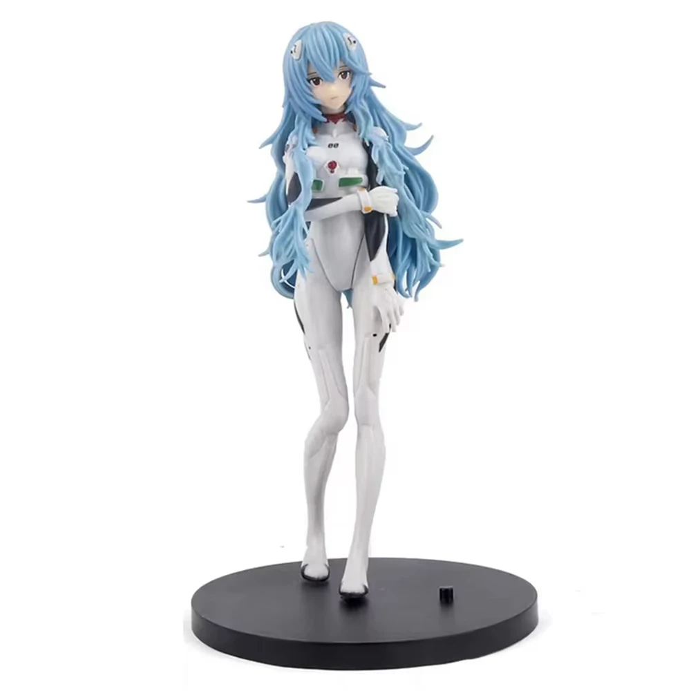 Hot Genesis Evangelion Anime Figure EVA Ayanami Rei Asuka Two-Dimensional Model Chassis Desktop Ornament Gift Doll Toys - view 5