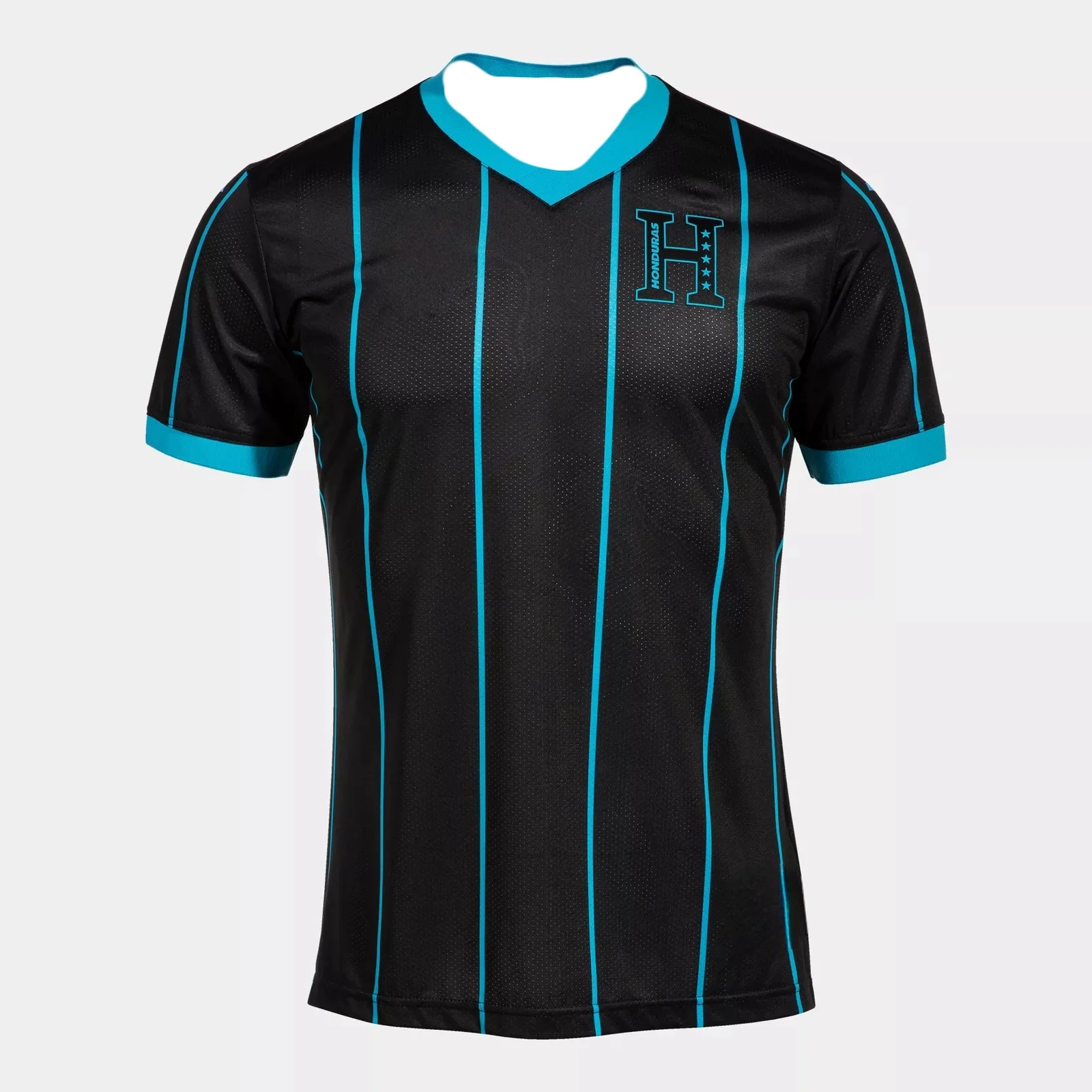 

The New Trend of Summer 2025_3D Black Striped Printed Football Shirt, Breathable, Lightweight, Sweat-absorbent and Quick-drying