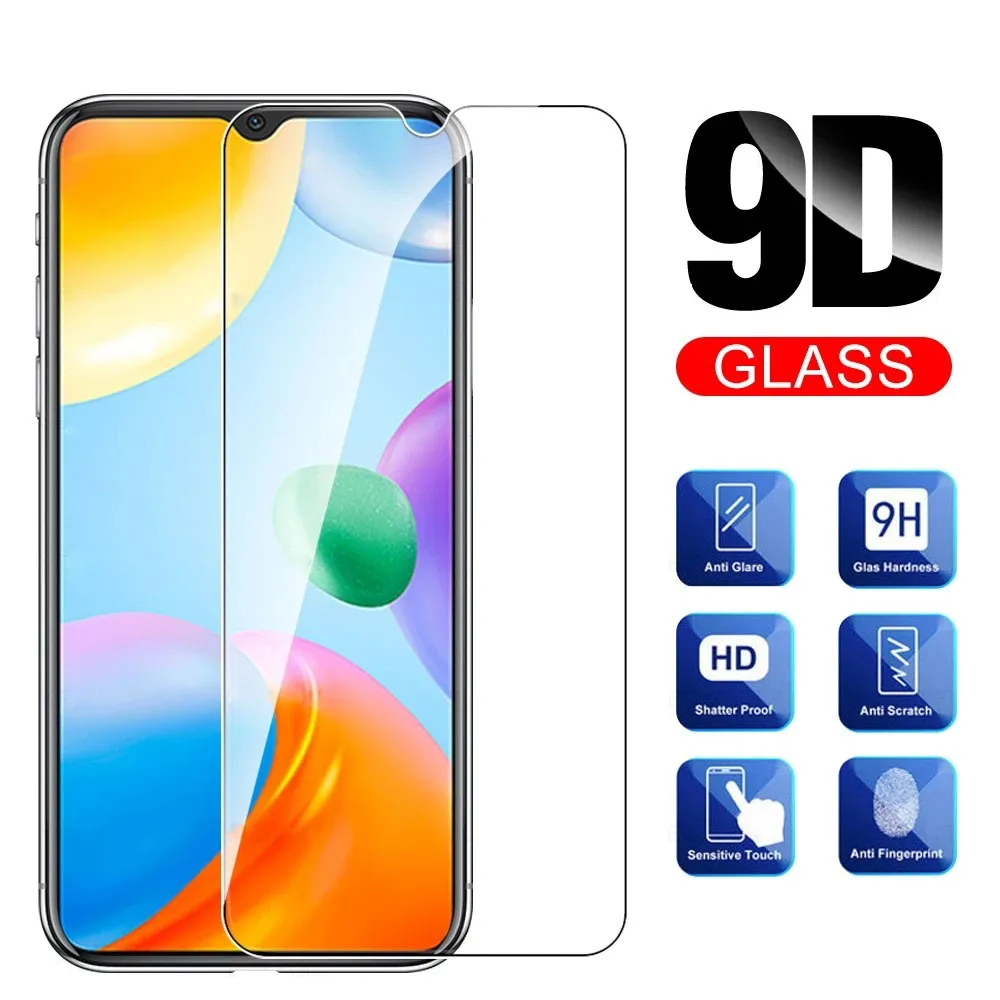 9D Tempered Glass For Xiaomi Redmi 10 2022 10X 10A 10C Glass For Redmi 9A 9C 9T Screen Protector For Redmi K40s K50 Gaming K60