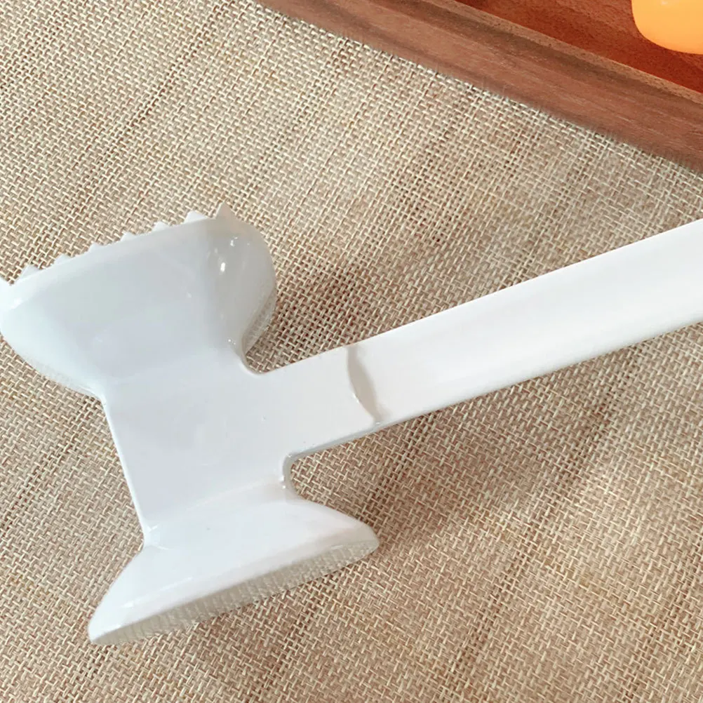 

High Tenderizer Hammer Kitchen Gadget Double Sided Beef Steak Tool Easy Use Clean Home Hotel Gift White