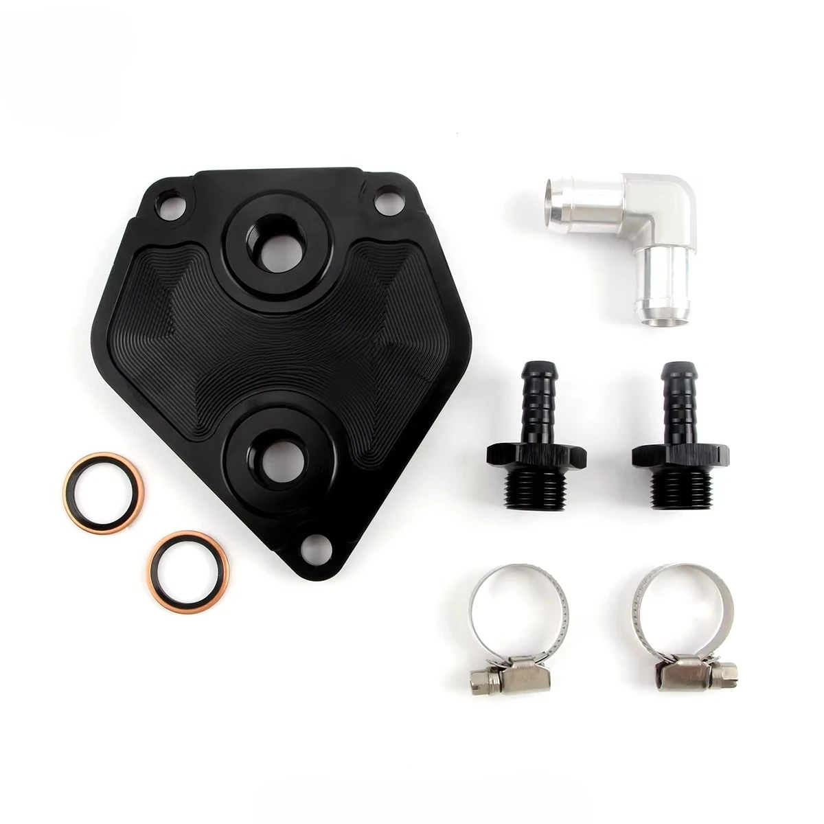 FC 1.5T Ver2.0 CVT New Gearbox Transmission Cooler Adapter Baseplate Sandwich