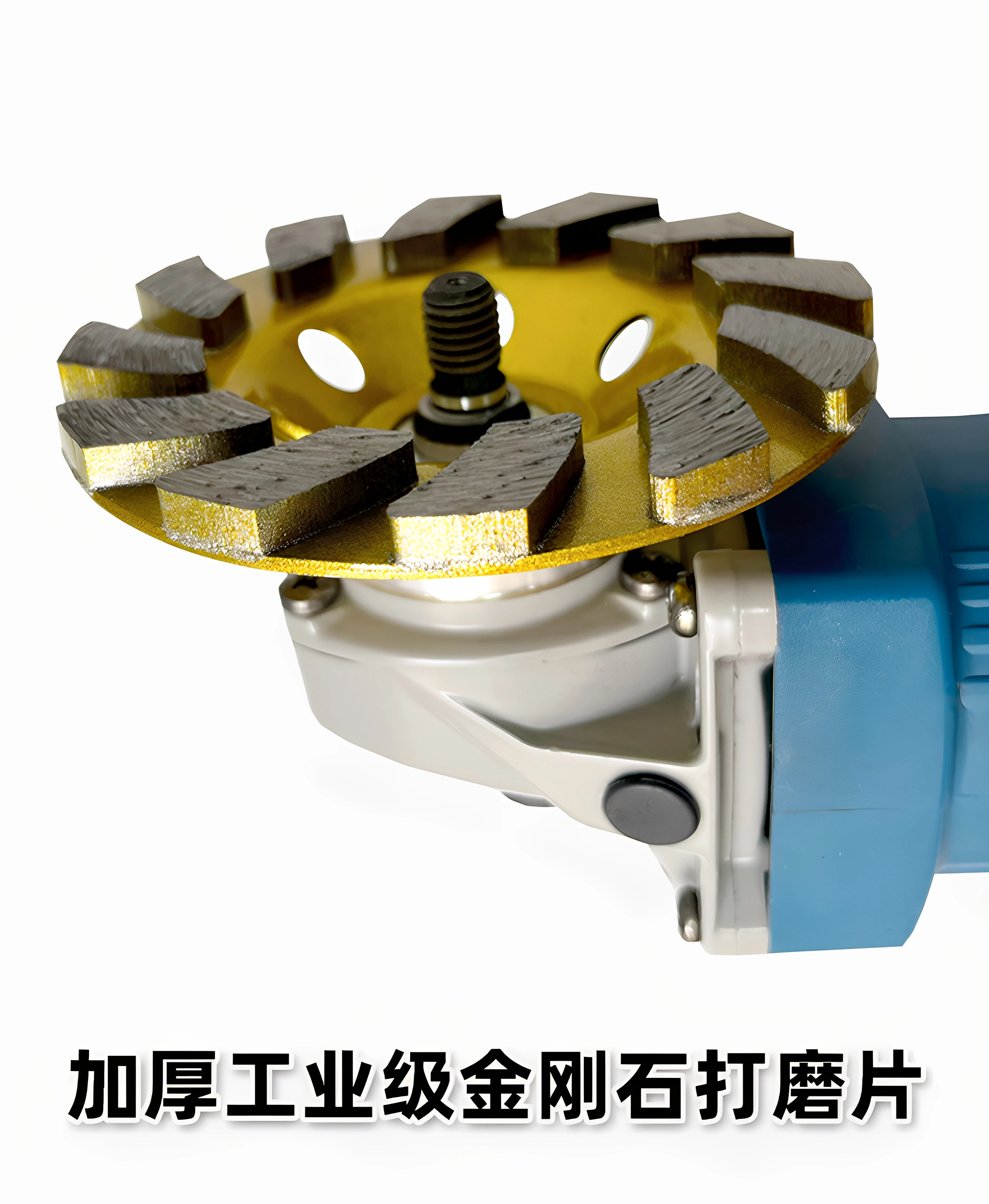 Diamond Sand Polishing Sheet Concrete Wall Cement Floor Marble Polishing Artifact Corner Grinding Machine Grinding Disc