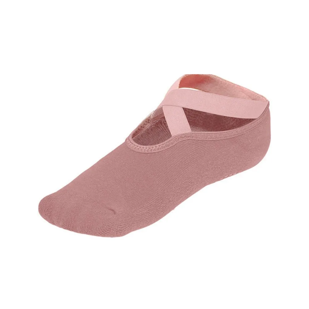 Stylish Breathable Yoga Socks Non-Slip Silicone Pilates Socks Cotton Ballet Dance Socks Workout