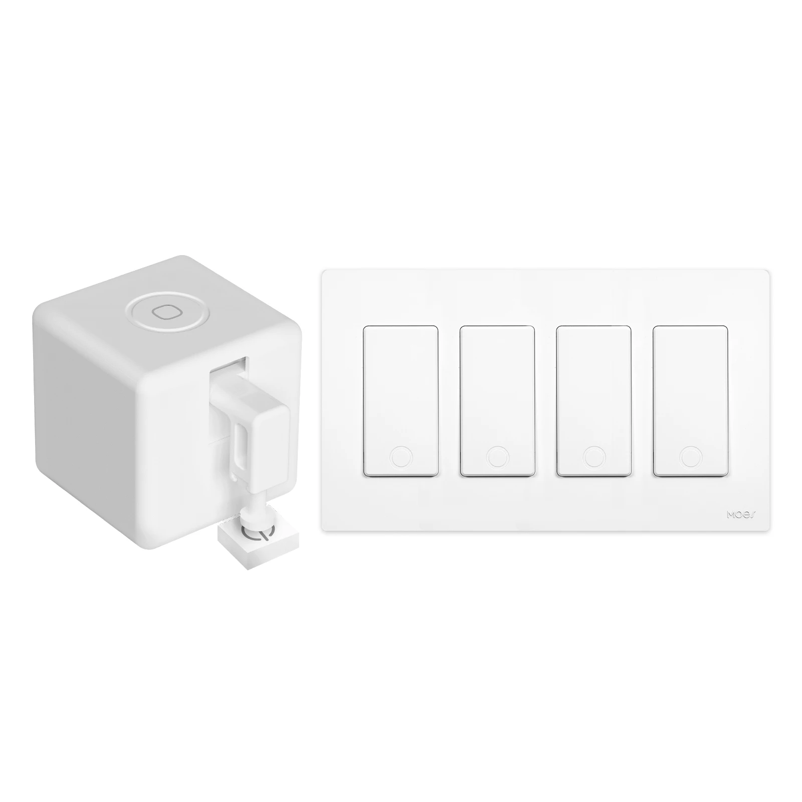 MOES Tuya Smart Mini Robot Wireless Bluetooth BLE Alexa Smart Finger Robot Switch Control