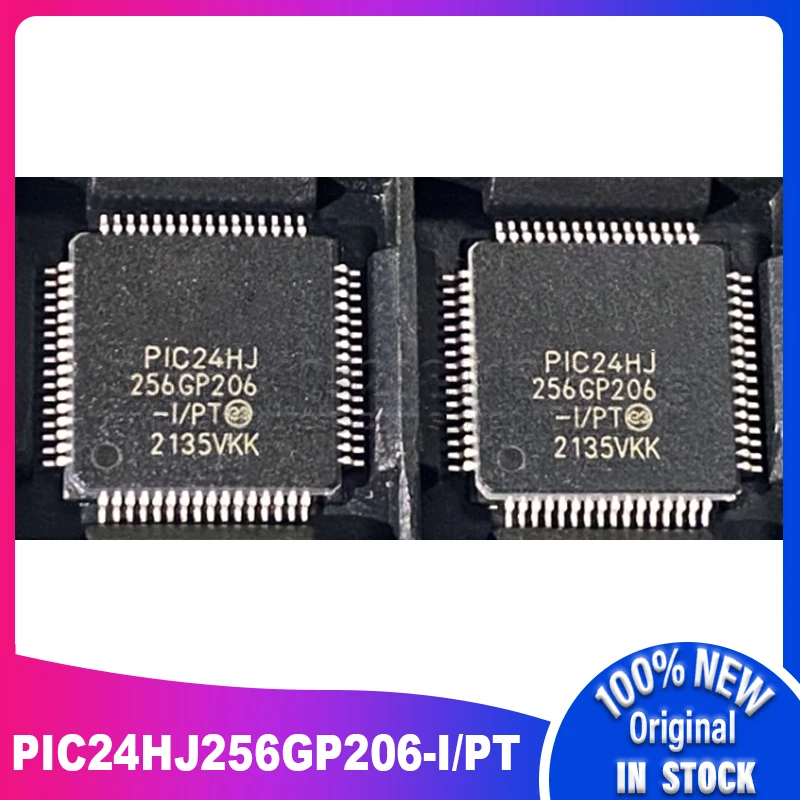 

1~10 шт./лот PIC24HJ256GP206-I/PT PIC24HJ256GP206-I PIC24HJ256GP206 TQFP64 100% новый, в наличии