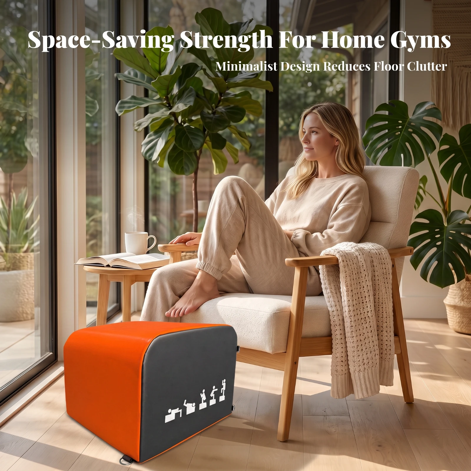 Home Gym In A Box - Компактный блок для упражнений на ягодицы,