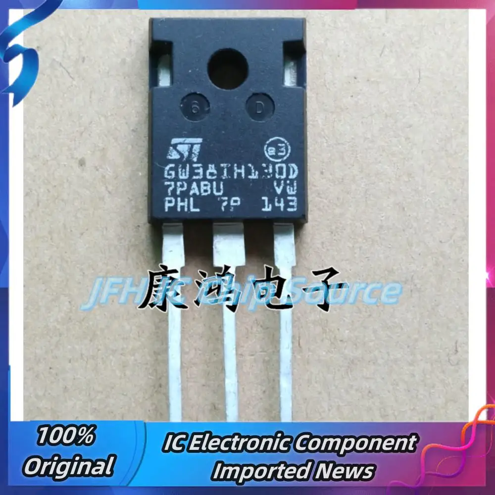 5PCS-10PCS  GW38IH130D STGW38IH130D TO-247 IGBT 38A/1300V Best Quality Stock