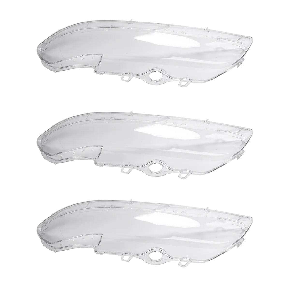 

3Pcs Headlight Cover Shell Headlight Lense Kit Left 63128375301 for Bmw 5 Series E39 518 520 523 525 528 530 1995-2003