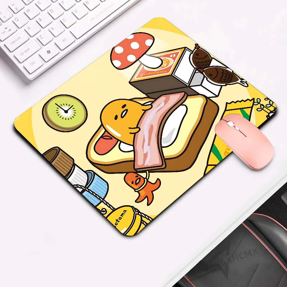 Gudetama Cute Mousepad HD Printing Computer Gamers Locking Edge Non-slip Mouse Pad 50x60cm Keyboard PC Desk Pad