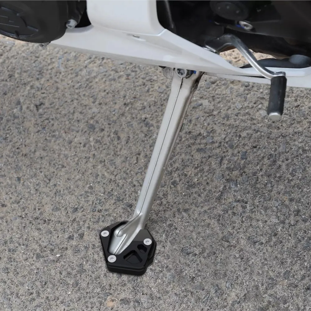 2023 2024 لـ Moto Guzzi V100 V 100 Mandello S حامل جانبي تكبير مسنده دعم أكبر تمديد ملحقات الدراجة النارية