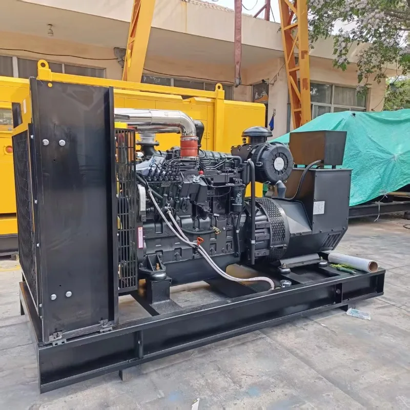 160KW  Engine Powered Generator Set Low Fuel Consumption High Efficiency Industrial Power Generation Equipment