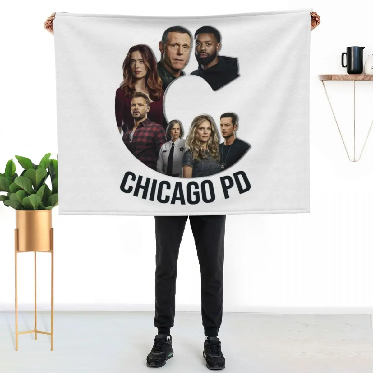 A Boy Who Loves Chicago Pd Casey Awesome First Day Throw Blanket Decorative Soft Throw Blanket for Couch Sofa