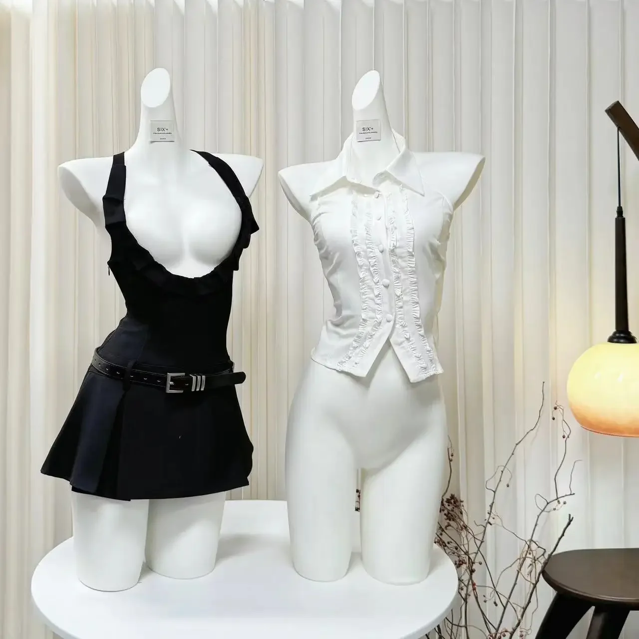 Women Vest And Waist-Cinching Overalls Outfit Sexy American Sle Two-Piece Set for Women 2025 Hot Sale