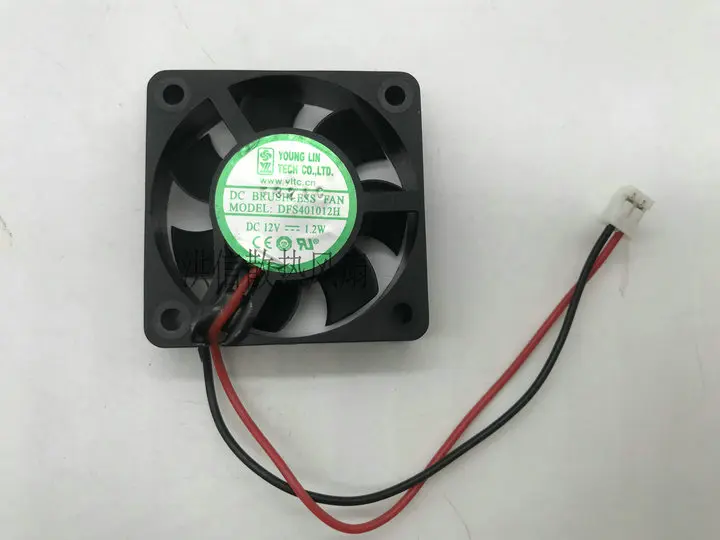 

YOUNG LIN DFS401012H 4CM cm 4010 12V 1.2W Ultra Quiet Fan