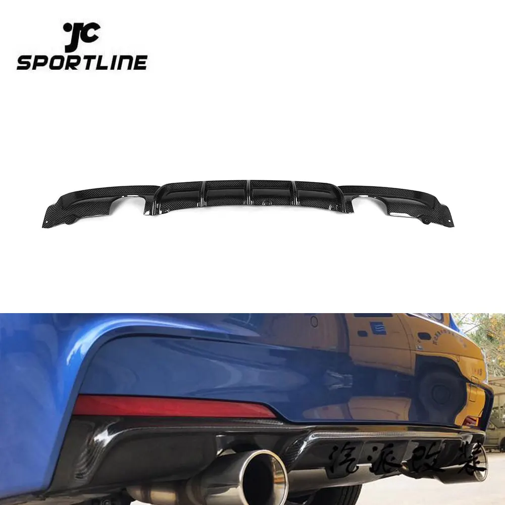 

New Carbon Fiber Rear Diffuser for 3 Series F30 MTECH (dual Exhaust Pipe,dual Outlet)2012-2017