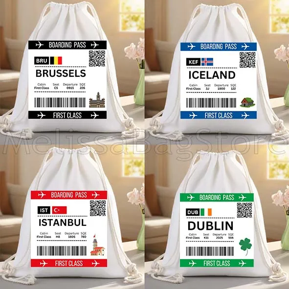 

Эдинбург Стамбул Москва Брюссель Дублинский посадочный проход Холщовые сумки на шнурке Футбольный рюкзак Сумка-рюкзак для спорта