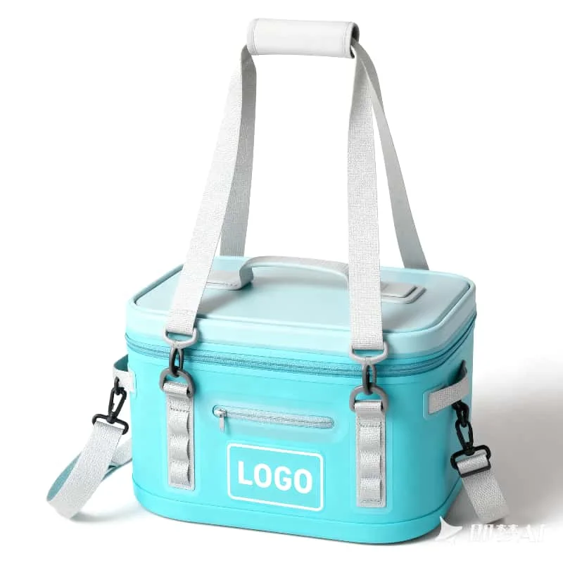 

Custom 12 Can HDPE Eco-Friendly Cartoon Portable Soft Cooler Bag Insulated Side Beach Cooler