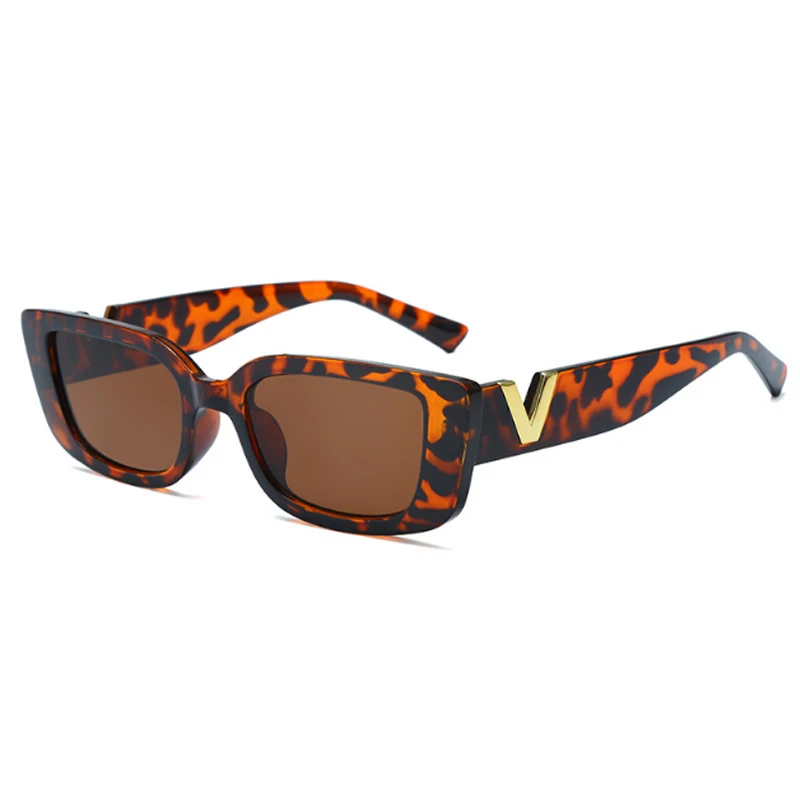 

Protective Glasses Fashion Rectangle Sunglasses Women Vintage Small Frame Sun Glasses Ladies Classic Black Square Eyeglasses