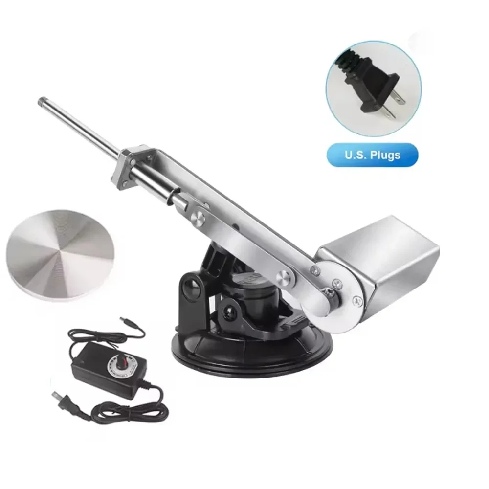 Nieuwe 45mm slag automatische telescopische machine reciprocerende lineaire actuator 3XLR telescopische aandrijfmotor DIY seksuele kits gereedschap