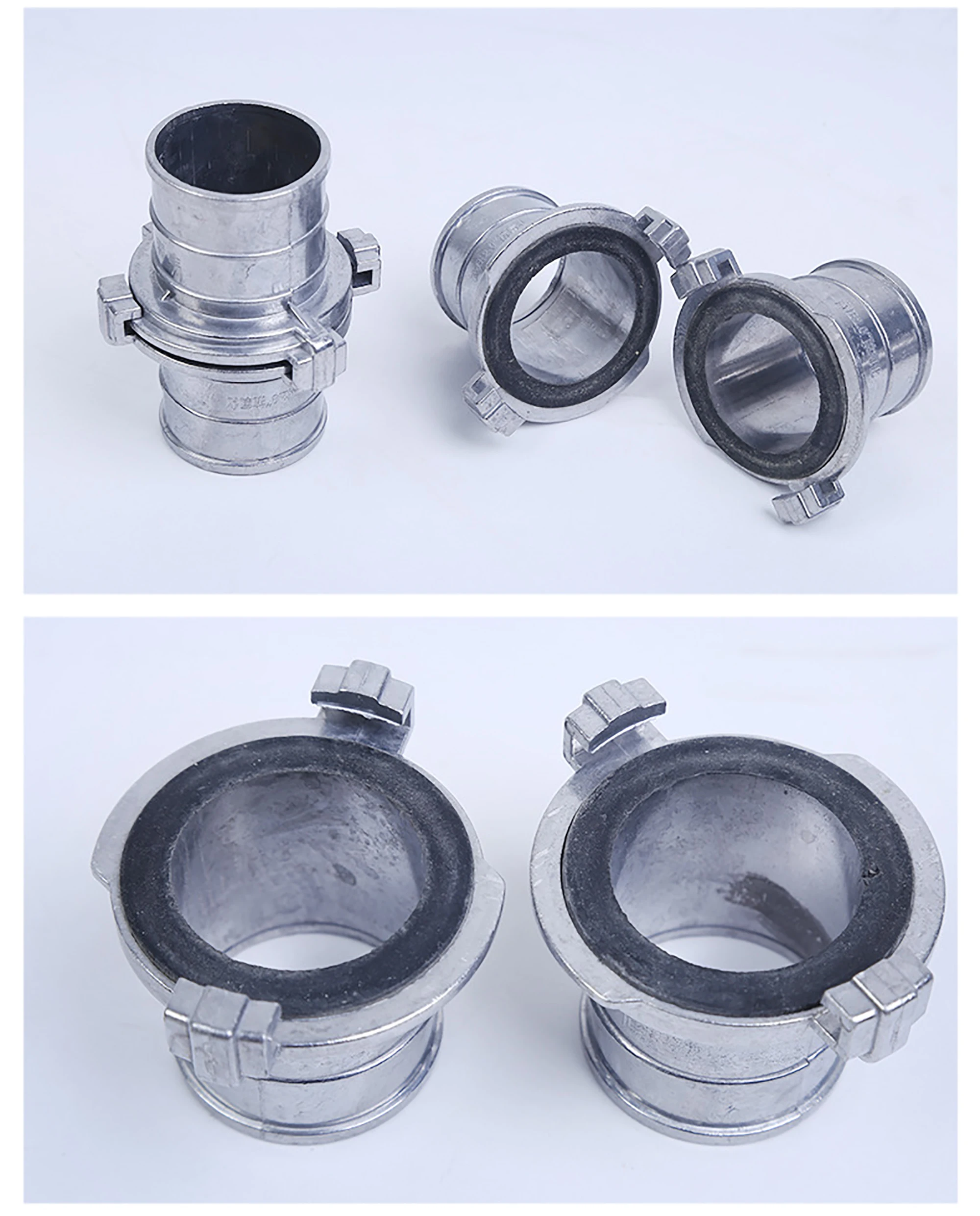 Quick Coupling For Water Pipes Aluminum Pipe Fitting Hose Quick Connector With Clamp Fire Hose Agricultural Irrigation Accessory