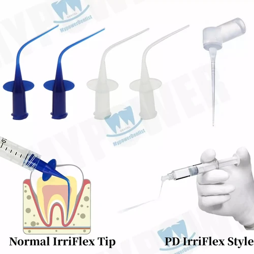 Imagen 2 del producto Puntas de jeringa de conducto radicular desechables con punta de aguja de irrigación Endodoncia Dental