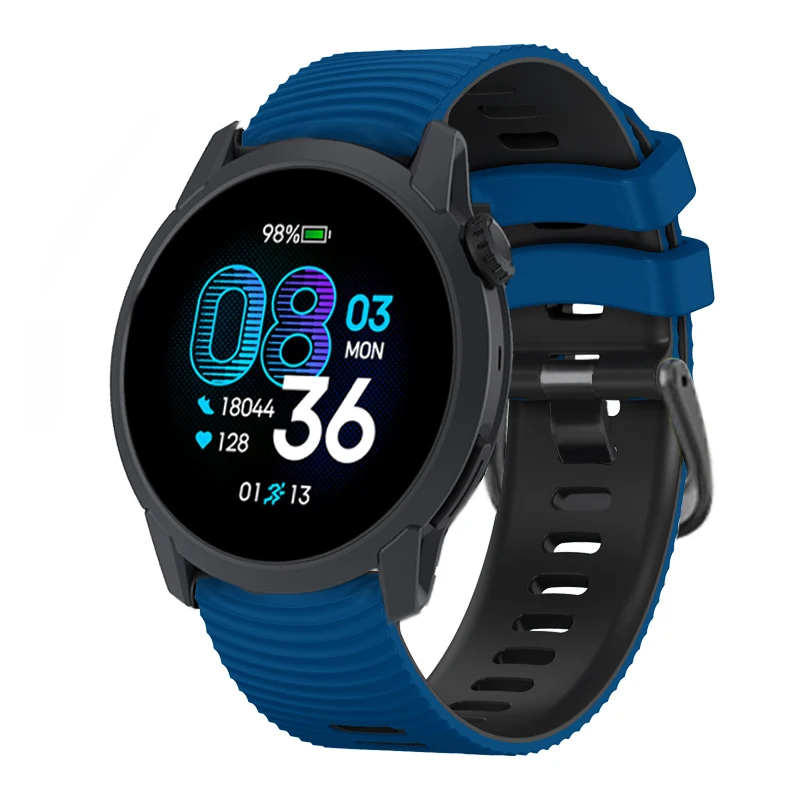 For COROS Apex 4 42mm/APEX 2 Pro Strap 22mm Watch Band For COROS PACE 4 PACE3 PACE Pro Bracelet Replacement 22mm Silicone correa