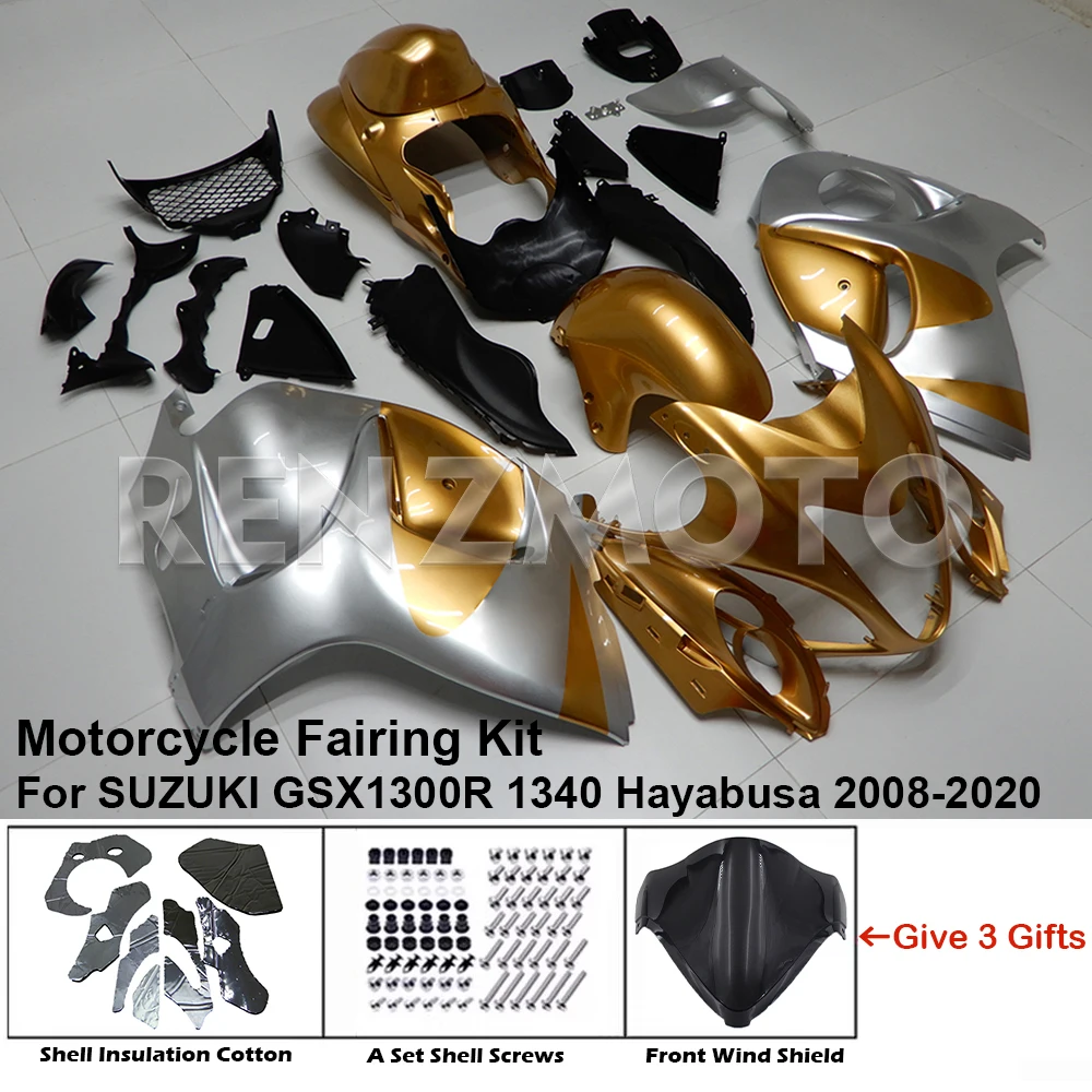 S1308-110a Motorcycle Fairing Set Body Kit Plastic For SUZUKI GSX1300R 1340 Hayabusa 2008-2020Accessories ABS Injection Bodywork