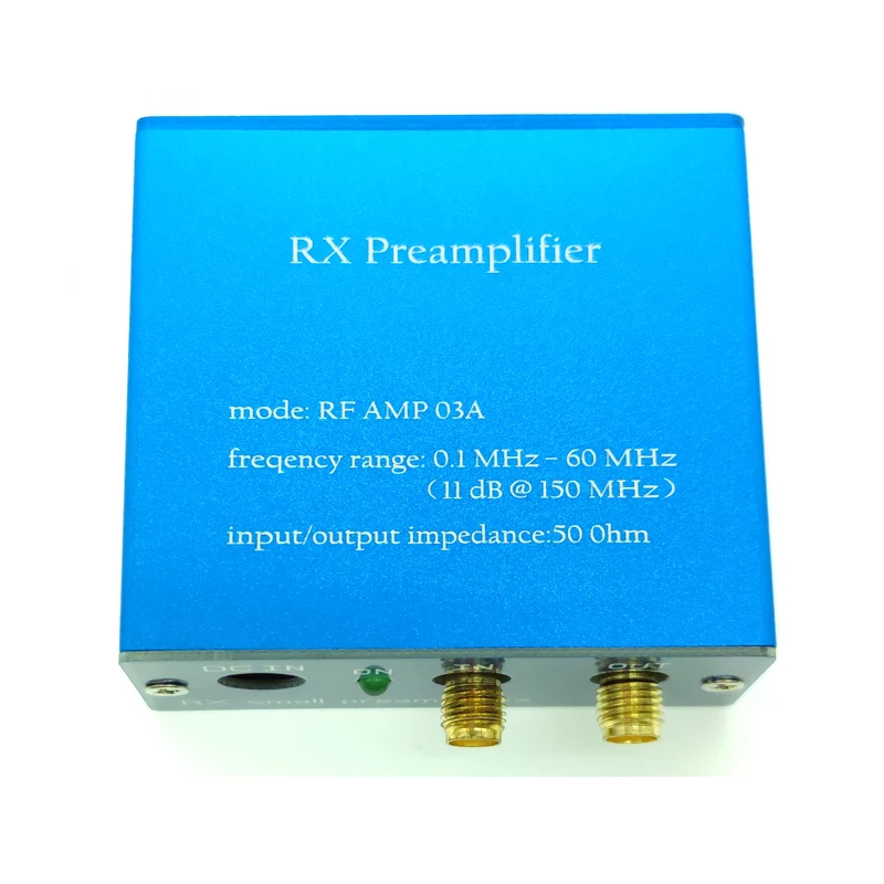 Medium wave short wave HF signal amplifier preamplifier with NPN transistor DC11-14V 200MA High IP Low Noise for RX antenna