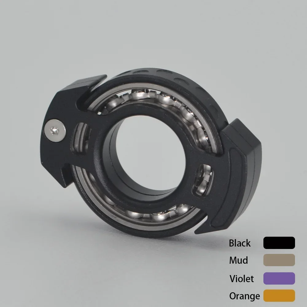 Nouveau réacteur EDC Fidget Spinner en aluminium métal bout des doigts Gyro adulte bureau Fidget jouets autisme tdah soulage le Stress jouets