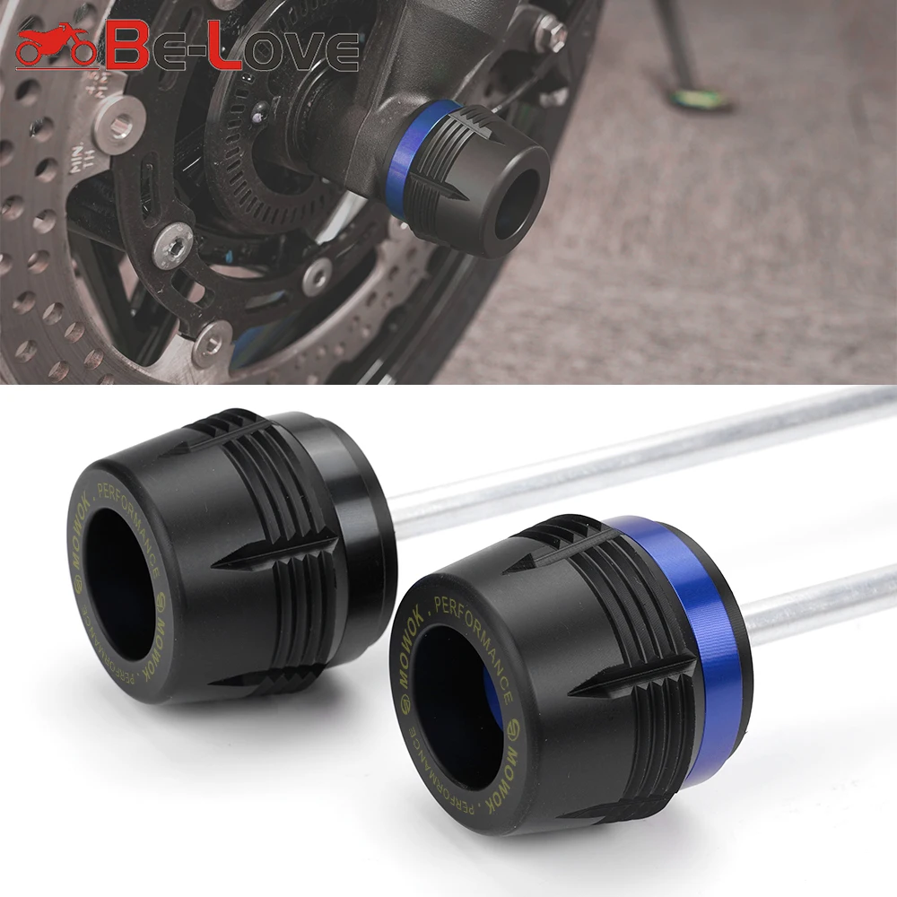 For BMW S1000R S1000RR S1000XR S 1000R 1000RR S1000 R RR XR Motorcycle CNC Front Rear Wheel Fork Slider Axle Crash Protector Cap