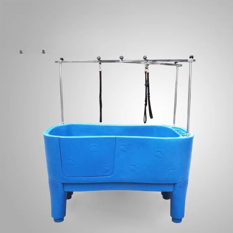 

Plastic bathtub with high back bath bath, pet beauty shop bath basin H-111