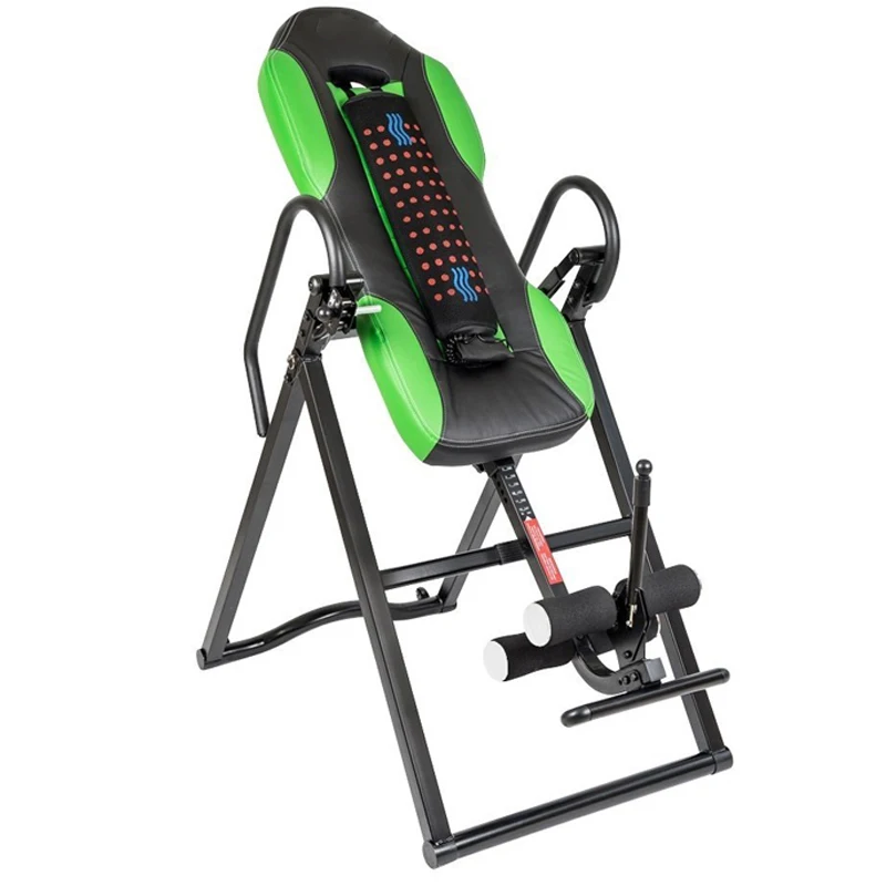 Foldable Heavy Duty Inversion Table Adjustable Handstand Machine Body Sculpture Fitness Inversion Therapy Equipment