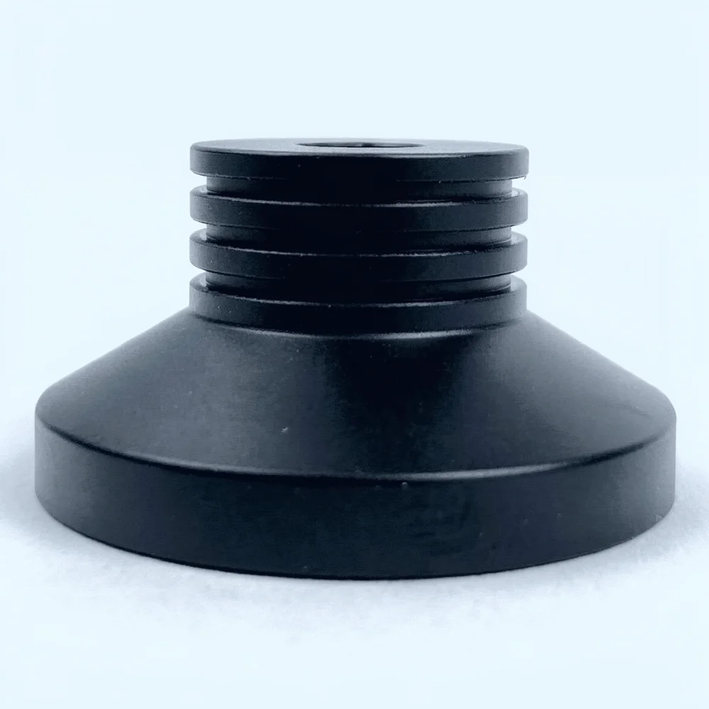 7 Inch Vinyl Record Adapter Aluminum Center Hole Stabilizer For 45 RPM Turntable Player Audio Accessory Solid Metal Disc