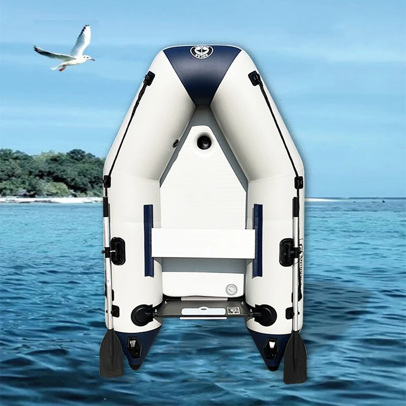 

Solar Marine 2 Person 2.3M High Speed Kayak Inflatable Assault Boat Luxury Yacht Air Deck Floor for Water Play Entertainment