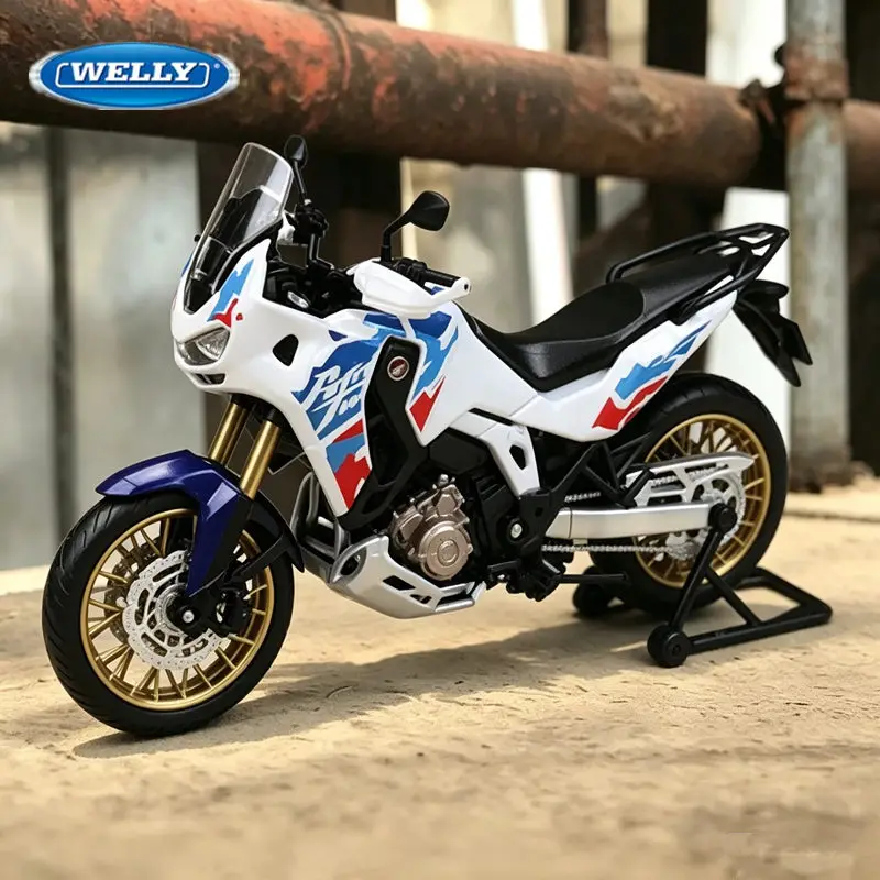 1:12 HONDA CRF1100L Africa Twin Adventure Sports ES Legierungs-Rennmotorrad Druckguss-Straßen-Sport-Offroad-Motorradmodell Geschenk