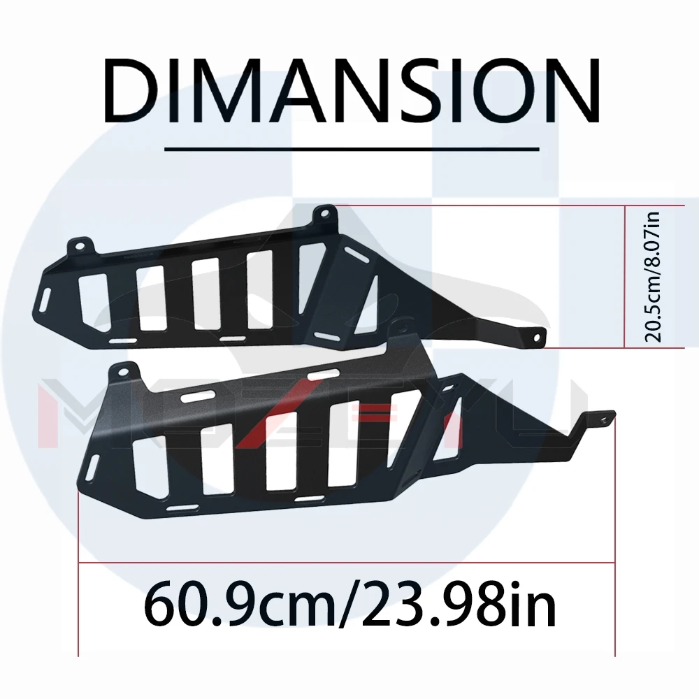 For Yamaha Tenere 700 World Raid 2022-2026 Side Luggage Racks Saddlebag Support Bar Mount Bracket Tenere 700 T7 T700 2019-2024