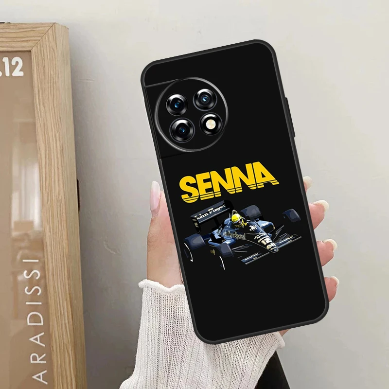 Ayrton Senna F1 Case For OnePlus Nord CE 4 3 2 Lite 2T N10 N20 N30 OnePlus 12 11 9 10 Pro 8T 10T 12R Cover