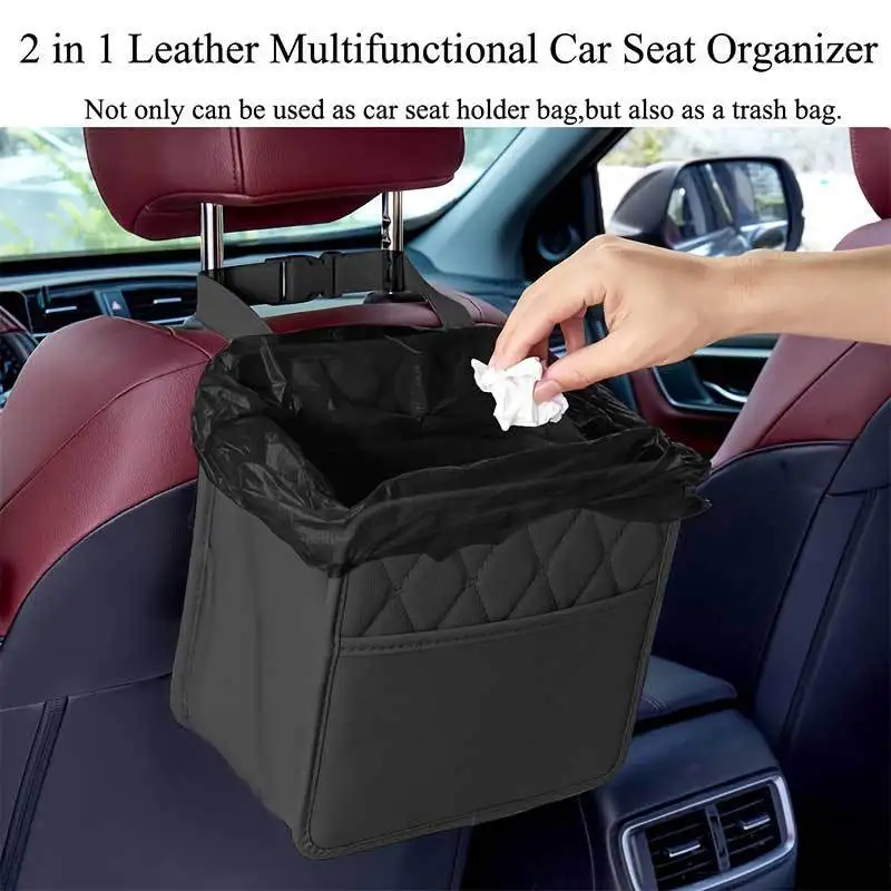 Car Storage Bag, Car Seat Back Storage Bag, Hanging Bag, Multifunctional Storage Box