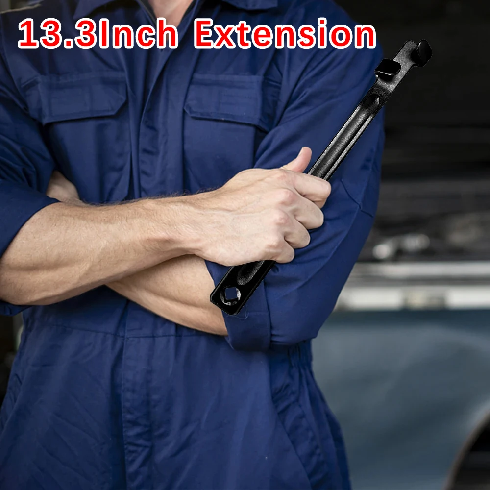 أدوات إصلاح السيارات وجع موسع محول 2 في 1 مفتاح العزم المقبس 13 بوصة قضيب العالمي لسيارة شاحنة Suv دراجة نارية