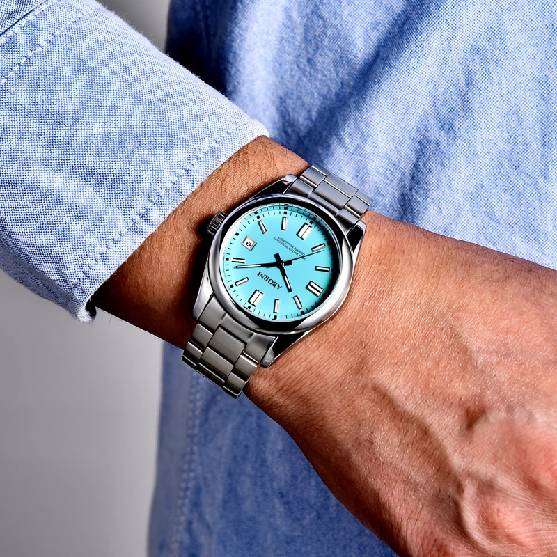 موضة جديدة جراند ساعات رجالي فاخرة العلامة التجارية الأعلى ساعة الأعمال للرجل كوارتز ساعات المعصم الفولاذ المقاوم للصدأ حزام Reloj Hommer