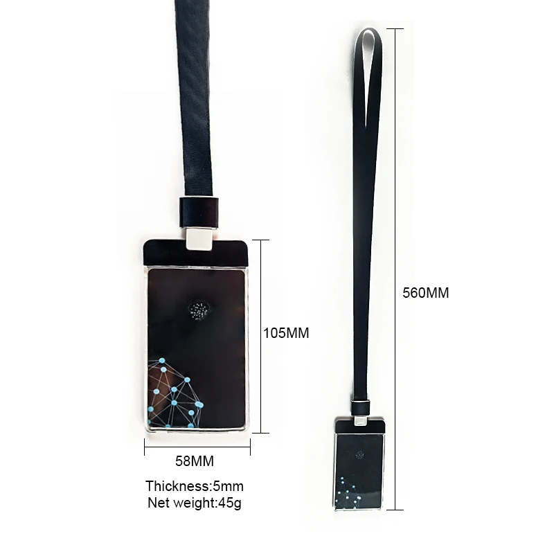 CAMAZ 1 molecular ball black card with card sleeve EMF Protection
