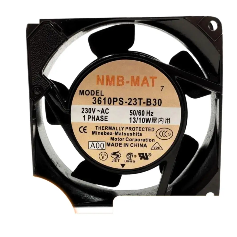

3610PS-23T-B30 AC 230V 13/10W 9225 Metal Frame 9CM Axial Cooling Fan for Industrial & Server Applications