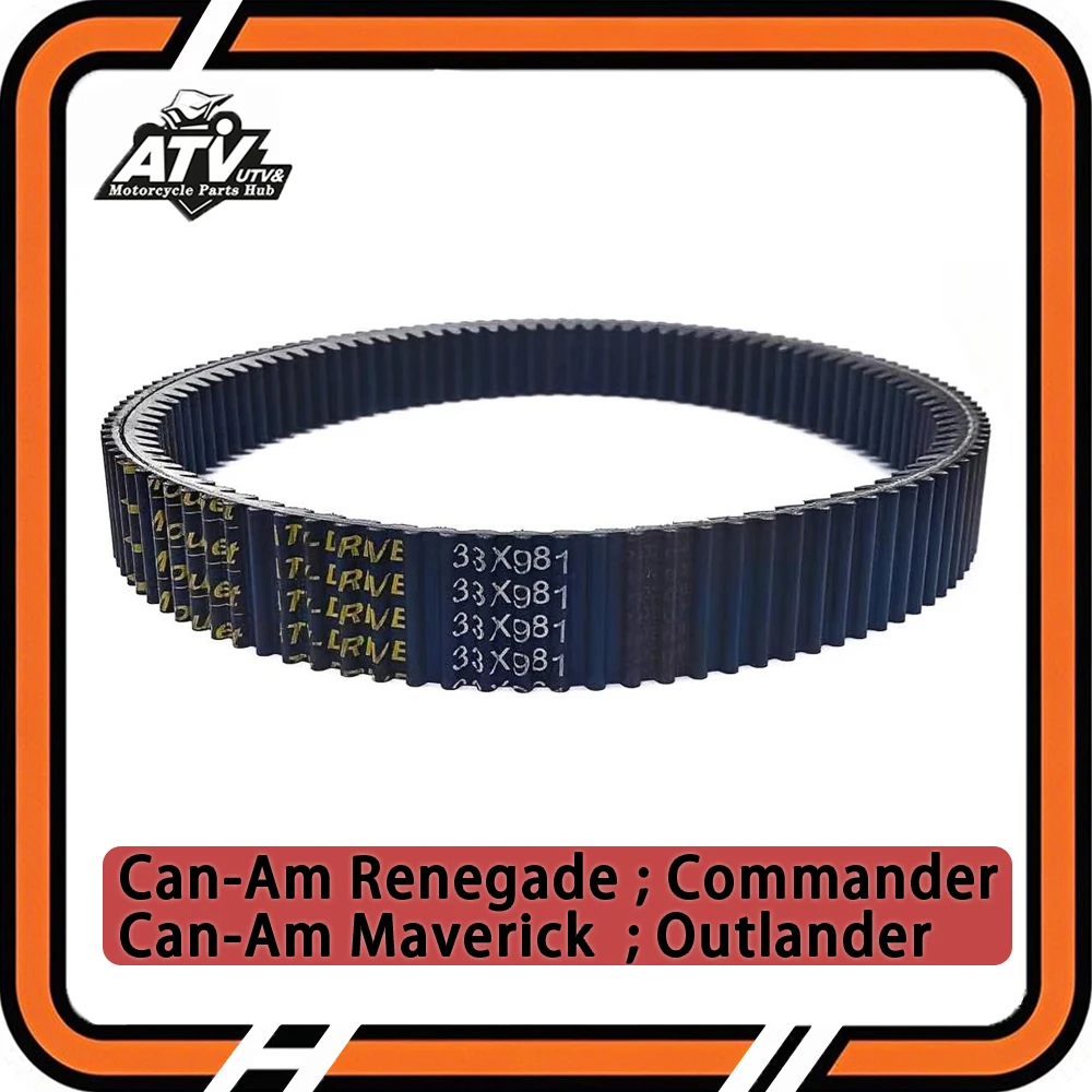 

Can-Am Drive Belt For Outlander Max 500 570 650 800 1000 Maverick 1000 1000R 422280360 420280360 715000302 715900212 715900030