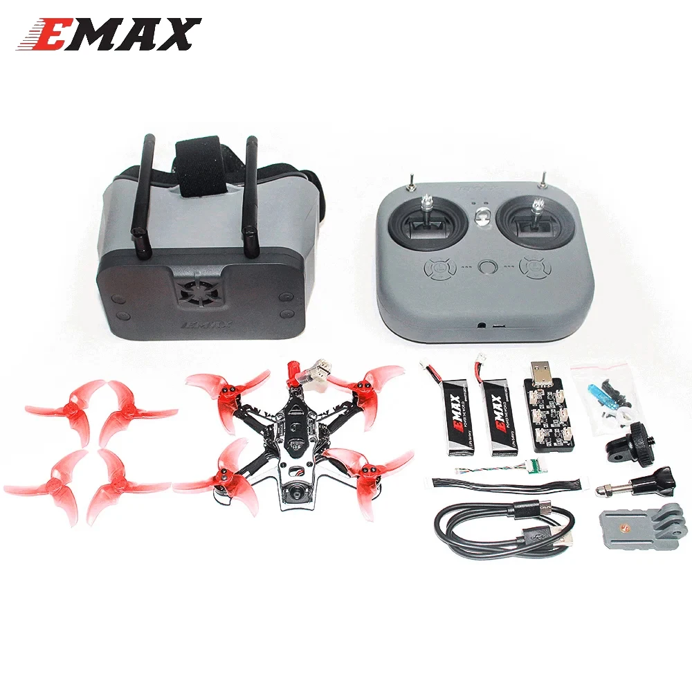 Emax Tinyhawk 3 PLUS Freestyle 2S 2.4GHz Elrs (ExpressLRS) Analog / HD Zero BNF/RTF FPV Racing Drone With E8 Transmitter