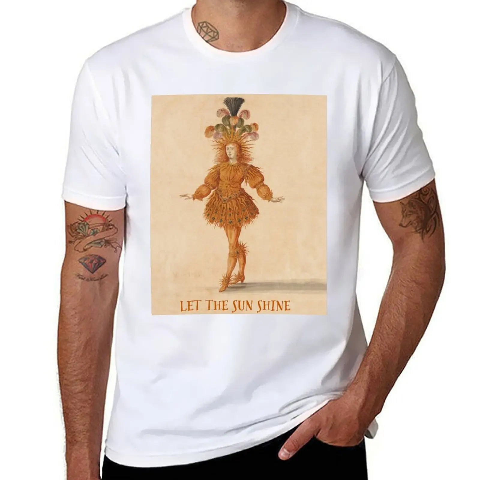 

The Sun King circa 1653 T-Shirt man t shirts graphic man t shirts high quality luxury brand T-Shirt