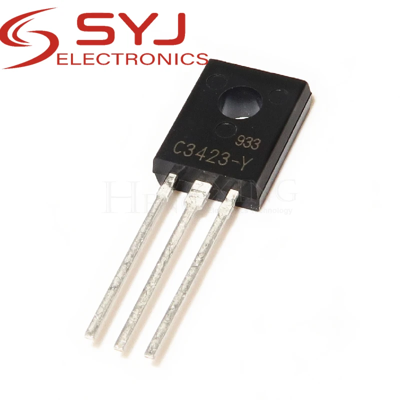 10pcs/lot ( 5pcs A1360 + 5pcs C3423 ) 2SA1360 A1360-Y TO-126 2SC3423 TO-126 new original In Stock